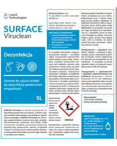 SURFACE Viruclean 5L